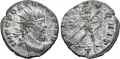 Антониан Авреола, чеканенный от имени Постума, серебро (биллон). Медиолан (совр. Милан). 267–268