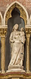 Нино Пизано. Мадонна с Младенцем. 1360-е гг.