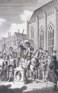 Джэк Кэд объявляет себя «лордом Лондона» у Лондонского камня 3 июля 1450. 1770
