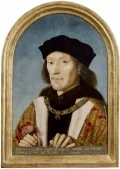 Портрет Генриха VII. 1505. Национальная портретная галерея, Лондон
