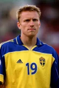 Кеннет Андерссон на чемпионате Европы по футболу. Стадион «Филипс», Эйндховен (Нидерланды). 2000