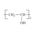 Структурная формула поливинилового спирта