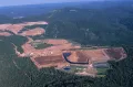 Золотой рудник с участком для выщелачивания в Блэк-Хиллз, Южная Дакота