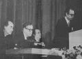 Открытие первого симпозиума Всемирного экономического форума Клаусом Швабом. 1971