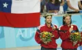 Чемпионы Игр XXVIII Олимпиады в парном разряде по теннису Фернандо Гонсалес и Николас Массу. 2004