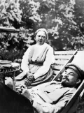 Владимир Ленин и Надежда Крупская. Горки. 1922