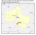 Приокско-Террасный биосферный заповедник (ООПТ) на карте Московской области