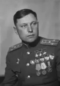 Трижды Герой Советского Союза Александр Покрышкин. 1952
