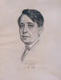 Луиз Ороз. Портрет Габриэля Миро. 1928