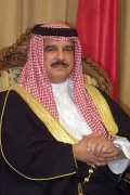 Король Бахрейна Хамад ибн Иса Аль Халифа. 2002
