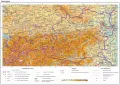 Общегеографическая карта Австрии