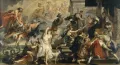 Питер Пауль Рубенс и мастерская. Апофеоз Генриха IV и провозглашение регентства королевы 14 мая 1610. 1622–1625