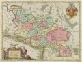 Княжество Силезия. Карта из книги: Blaeu J. Atlas Maior Sive Cosmographia Blaviana