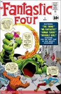 Комикс «Fantastic Four». November 1961. № 1. Обложка