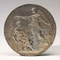 Жан-Батист Даниель-Дюпюи. Медальон Пенсильванской академии изящных искусств. Ок. 1893