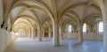 Интерьер здания для конверсов, монастырь Клерво, Виль-су-ла-Ферте (департамент Об, Франция). 1130-е гг.
