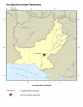 Кот-Диджи на карте Пакистана