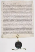 Парижский мирный договор между королём Франции Людовиком IX и королём Англии Генрихом III. 13 октября 1259