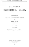 Bibliotheca hagiographica graeca