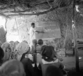 Урок в сельской школе. Республика Чад. 1969