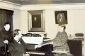 Сергей Иванович Танеев с няней и племянницей у себя дома. 1890-е гг.