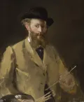 Эдуар Мане. Автопортрет с палитрой. 1878