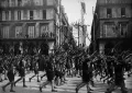Члены «Французского действия» на параде в честь Дня Жанны д'Арк