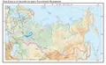Река Кама и её бассейн на карте России