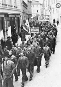 Забастовка в Пассау. ФРГ. 1951