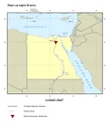 Лишт на карте Египта
