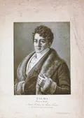 Пьер-Рош Виньерон. Портрет Франсуа-Жозефа Тальма. 1823