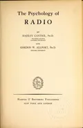 The psychology of radio