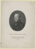 Портрет Иоганна Леонарда Гуга. Конец 18 – начало 19 вв.