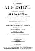 Sancti Aurelii Augustini, Hiponensis episcopi Opera omnia