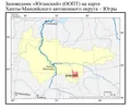 Заповедник «Юганский» (ООПТ) на карте Ханты-Мансийского автономного округа – Югры
