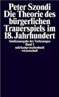 Die Theorie des bürgerlichen Trauerspiels im 18. Jahrhundert