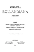Analecta Bollandiana