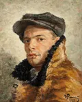 Георгий Ряжский. Автопортрет. 1928