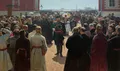Илья Репин. Приём волостных старшин императором Александром III во дворе Петровского дворца в Москве. 1885